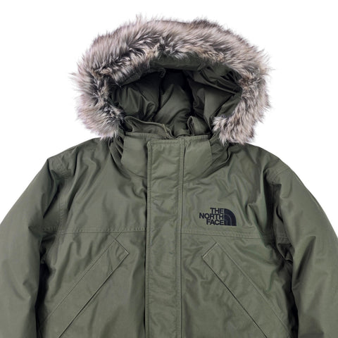 The North Face New Peak 550 Dryvent Down Puffer Jacket Green Men's Small