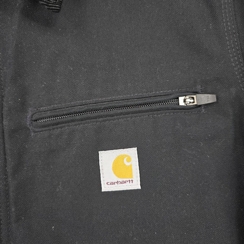 Carhartt Detroit Workwear Blanket Lined Jacket Black Men's Large