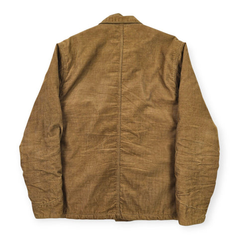 Carhartt WIP Michigan Quilt Lined Corduroy Chore Jacket Brown Men's Small