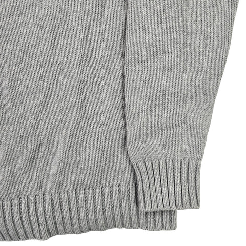Polo Ralph Lauren Spellout Knitted Jumper Grey Men's Large
