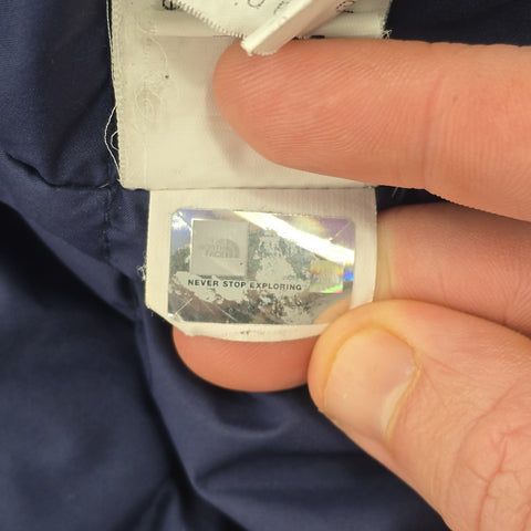 The North Face Mcmurdo 550 Dryvent Down Puffer Jacket Blue Men's Small