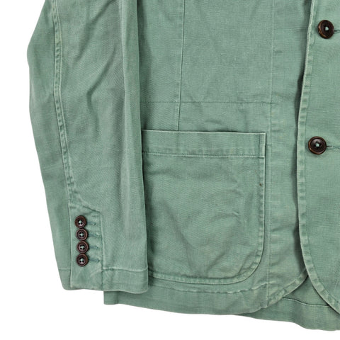 Polo Ralph Lauren Marina Spellout Chore Blazer Jacket Green Men's Small