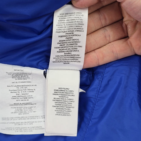 Polo Ralph Lauren Big Pony Tyrol Down Puffer Jacket Red Men's Medium