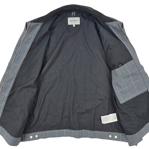 Carhartt WIP Detroit Checkered Jacket Grey Men's Large