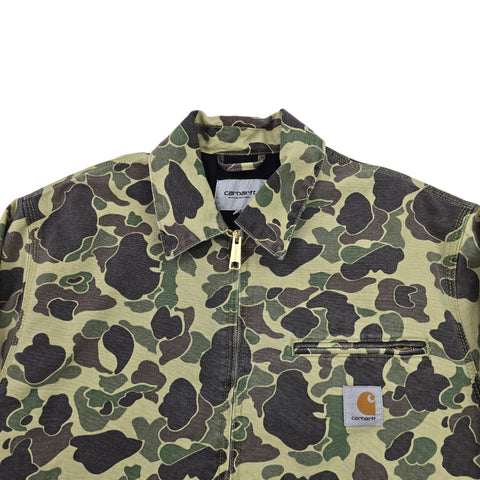 Carhartt WIP Detroit Duck Camo Bomber Jacket Men's Medium