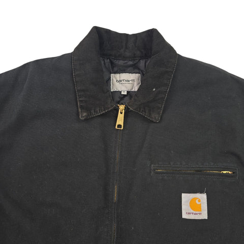 Carhartt WIP OG Detroit Quilt Lined Jacket Black Men's Medium