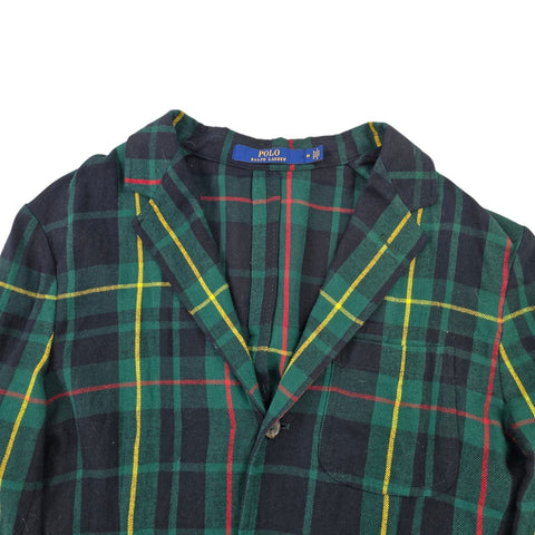 Polo Ralph Lauren Tartan Plaid Sportscoat Blazer Jacket Men's Medium