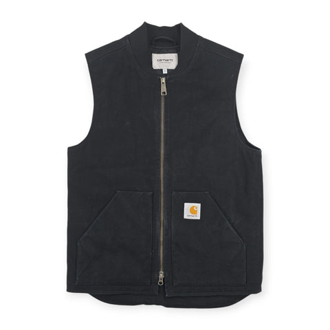 Carhartt WIP Quilted Lined Classic Vest Gilet Jacket Black Men's Small