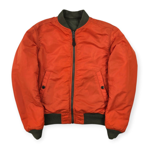 Polo Ralph Lauren Reversible Military Patch Flight Bomber Jacket Men's Small