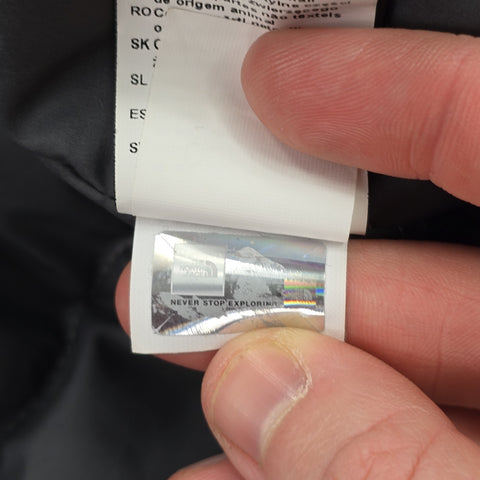 The North Face El Norte Dryvent Down Puffer Jacket Grey Men's Small