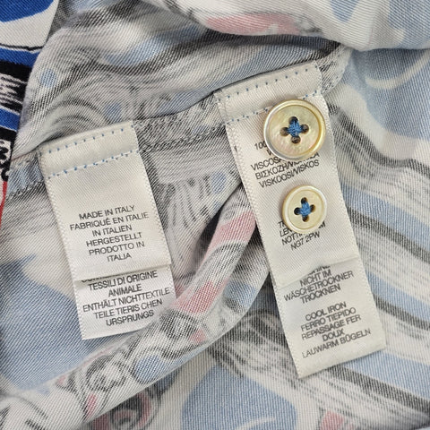 Paul Smith Cowboy Rodeo Graphic Short Sleeve Shirt Men's Small