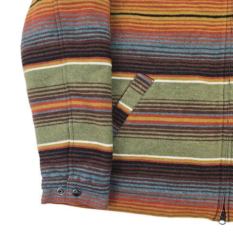 Carhartt WIP Tuscon Striped Quilt Lined Jacket Men's Large