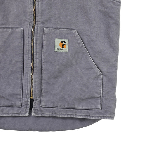 Carhartt WIP x Size? All Possible Futures Vest Jacket Purple Men's Medium