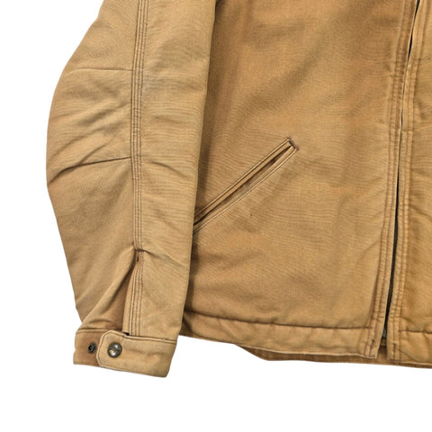 Carhartt Detroit Workwear Blanket Lined Jacket Brown Men's Large