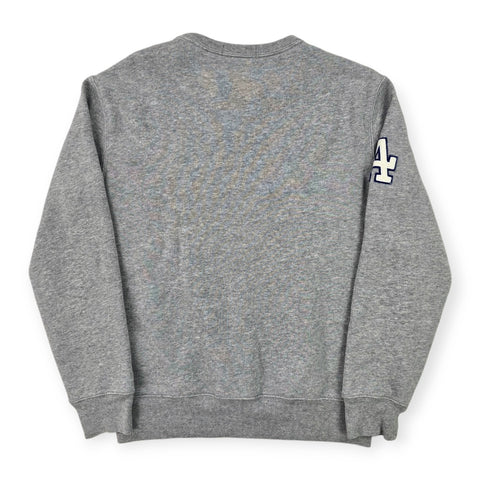 Polo Ralph Lauren Rare Bear LA Dodgers Baseball Sweatshirt Grey Mens Small