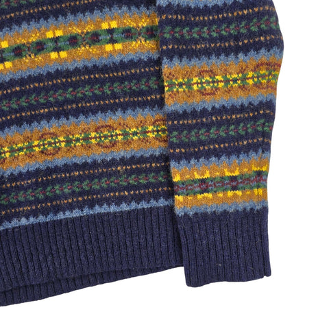Polo Ralph Lauren Fair Isle Pattern Knitted Jumper Men's Medium