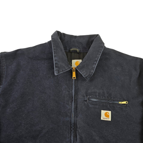 Carhartt Detroit EJ196 MDT Workwear Jacket Blue Men's XXL