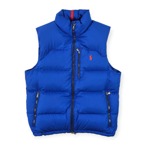 Polo Ralph Lauren Gorham Down Puffer Gilet Jacket Blue Men's Small