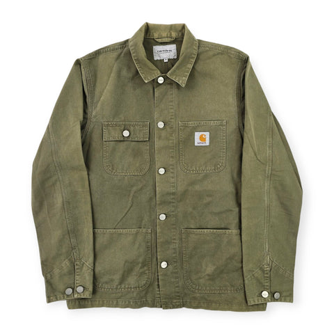 Carhartt WIP Michigan Chore Jacket Grey Men's Small