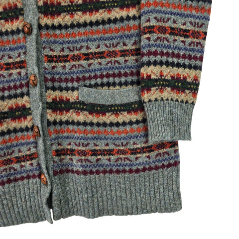 Polo Ralph Lauren Fair Isle Knit Cardigan Vest Jumper Men's Small
