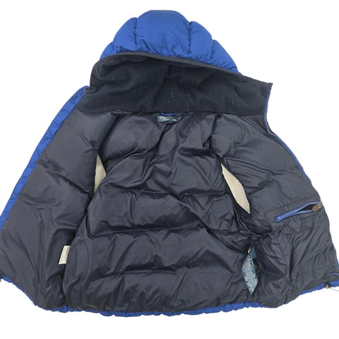 Polo Ralph Lauren Italia Big Pony Down Puffer Gilet Jacket Blue Men's Large