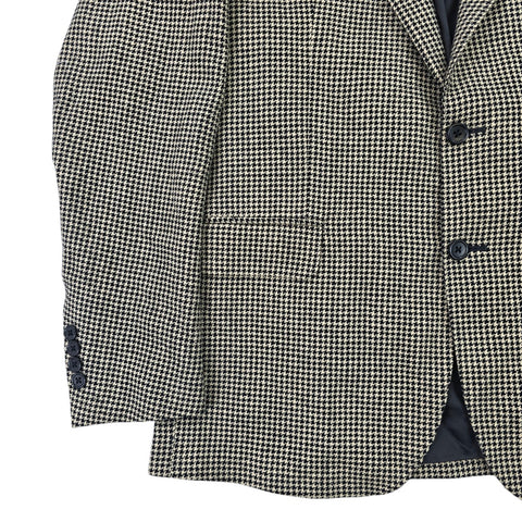 Polo Ralph Lauren Houndstooth Single Breasted Blazer Suit Jacket Men's Size 42R