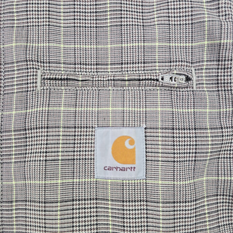 Carhartt WIP Detroit Checkered Jacket Grey Men's Medium