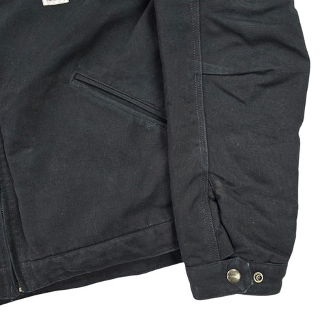 Carhartt Detroit Workwear Blanket Lined Jacket Black Men's Large