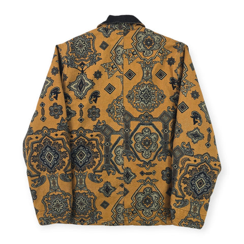 Carhartt WIP Michigan Paisley Print Quilt Lined Chore Jacket Men's Small