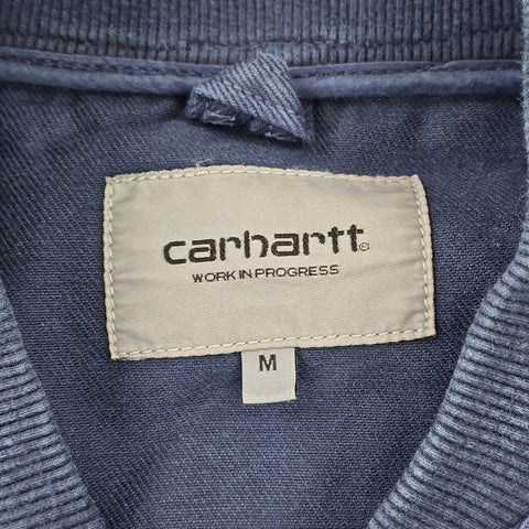Carhartt WIP OG Santa Fe Bomber Jacket Blue Men's Medium