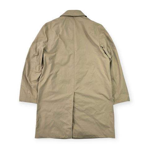 Burberry Pimlico Single Breasted Nova Check Car Coat Brown Men's Medium