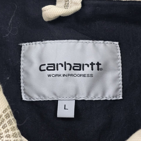 Carhartt WIP Detroit Motor City Graphic Bomber Jacket Brown Men's Large