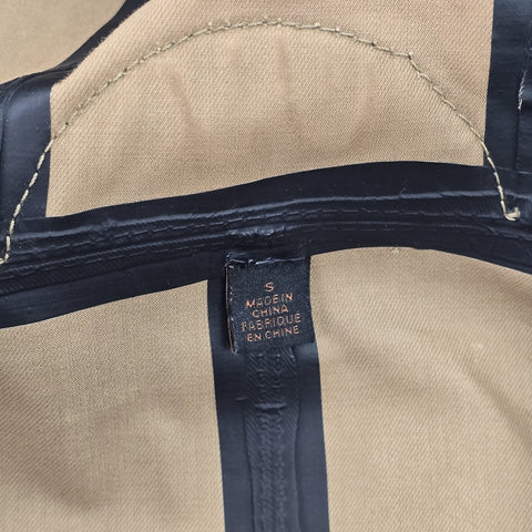 Coach Patchwork Cotton Leather Parka Jacket Men's Small