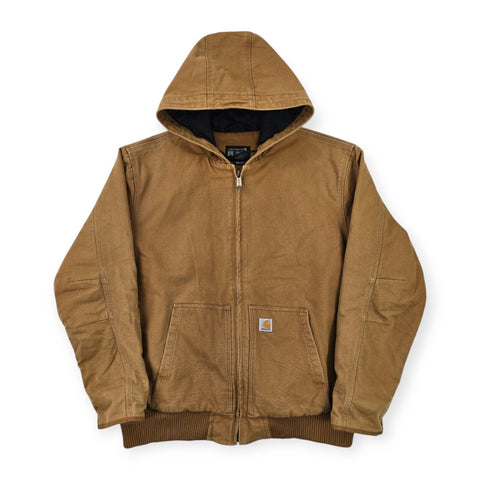 Carhartt Active Workwear Quilt Lined Jacket Brown Men's XL