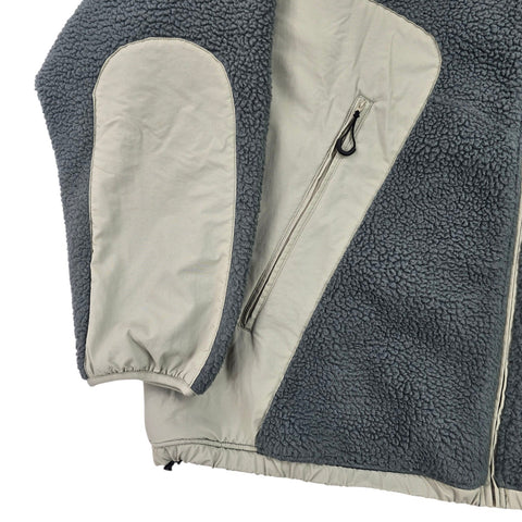 Carhartt WIP Rare Hillock Fleece Jacket Grey Men's XL