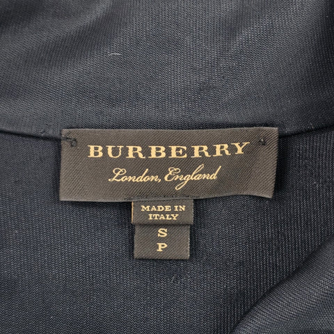 Burberry High Shine Technical Track Jacket Black Men's Small