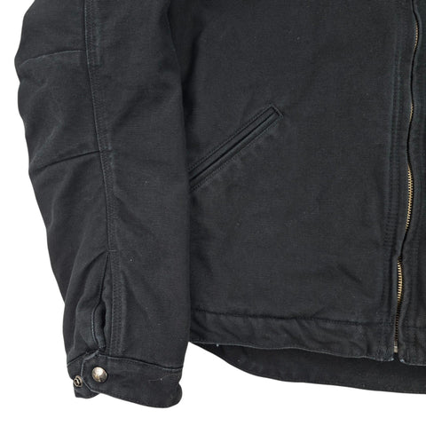 Carhartt Detroit Workwear Blanket Lined Jacket Black Men's Medium