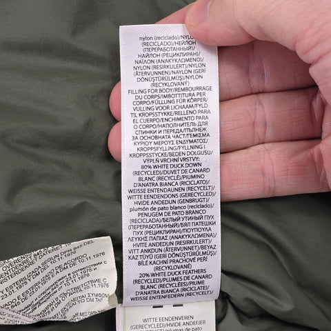 Polo Ralph Lauren Gorham Down Puffer Gilet Jacket Green Men's Large