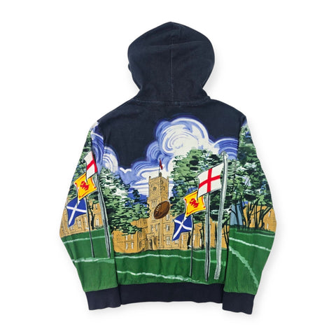 Polo Ralph Lauren Bear Rugby Kicker Hoodie Men's Large