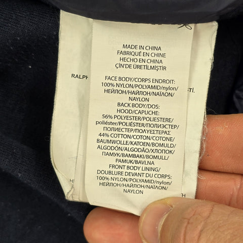 Polo Ralph Lauren Hybrid Down Puffer Gilet Jacket Blue Men's Small