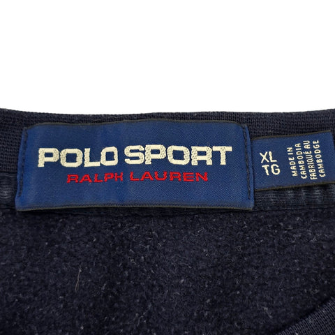 Polo Sport Ralph Lauren Spellout Sweatshirt Blue Men's XL