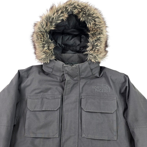 The North Face El Norte Dryvent Down Puffer Jacket Grey Men's Medium