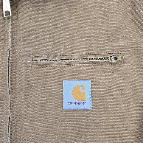 Carhartt WIP Detroit Blanket Lined Jacket Brown Men's Large