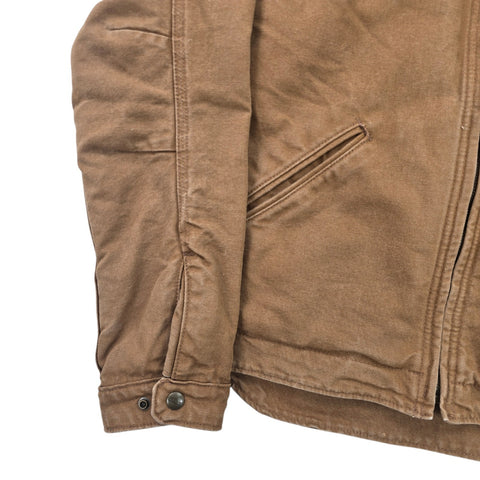 Carhartt Detroit Workwear Blanket Lined Jacket Brown Men's Small