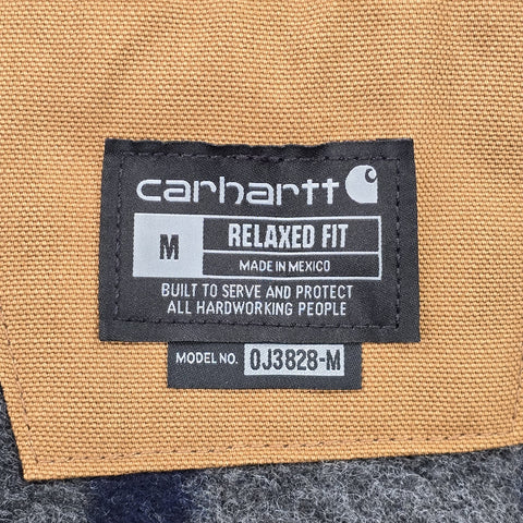 Carhartt Detroit Workwear Blanket Lined Jacket Brown Men's Medium