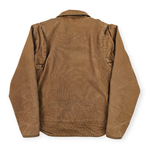 Carhartt Berwick Y2K Workwear Fleece Lined Jacket Brown Men's Small