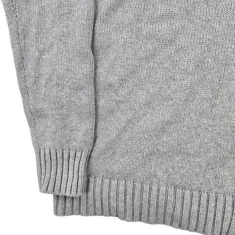 Polo Ralph Lauren Spellout Knitted Jumper Grey Men's Large