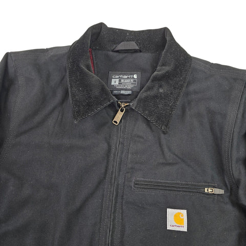 Carhartt Detroit Workwear Blanket Lined Jacket Black Men's Small