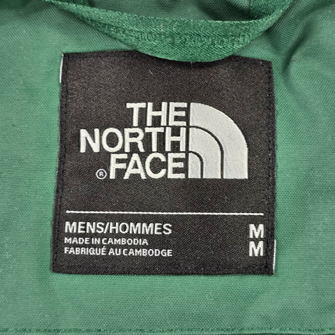The North Face Zanneck Dryvent Puffer Parka Jacket Green Men's Medium