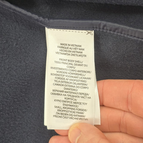 Polo Ralph Lauren Thor Hybrid Soft Shell Puffer Jacket Navy Blue Men's XL